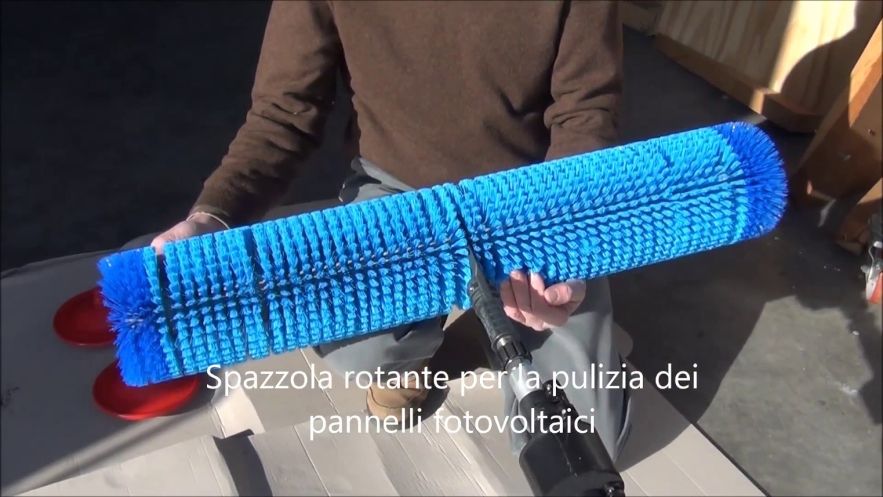 clipper Solatecs C - spazzola rotante per pannelli fotovoltaici - Nemo srl  