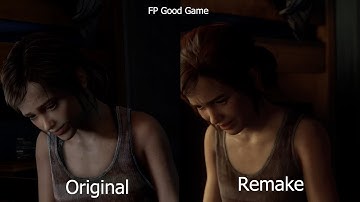 The Last of Us Part I PS5 vs PS4 Remastered | Left Behind Comparison Cutscene