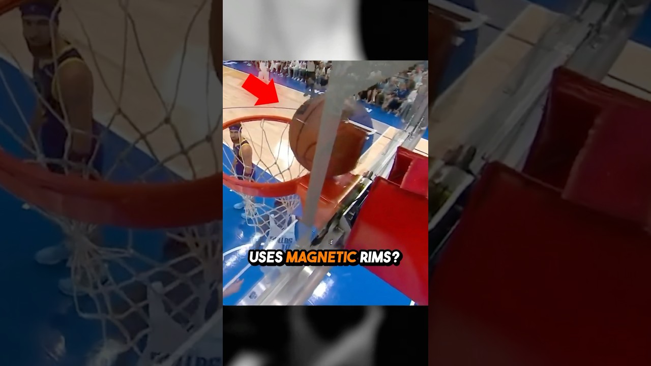 NBA uses magnetic rims?!