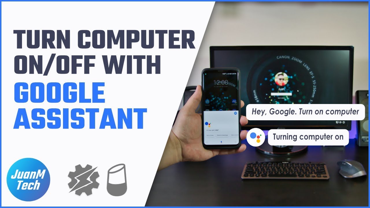 side dialekt Beskrive Turn a computer on and off using Android and Google Home - YouTube