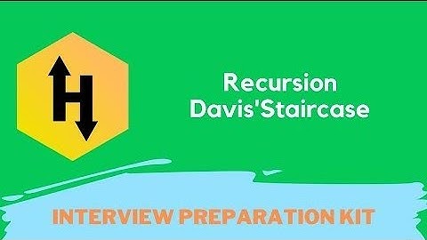 HackerRank Recursion Davis 