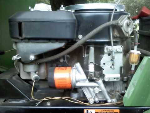 John Deere LX176 - YouTube wiring diagram for scotts lawn mower 