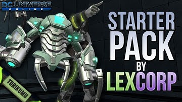 DCUO: Starter Pack by LexCorp w/ LexCorp Automated Sidekick pet