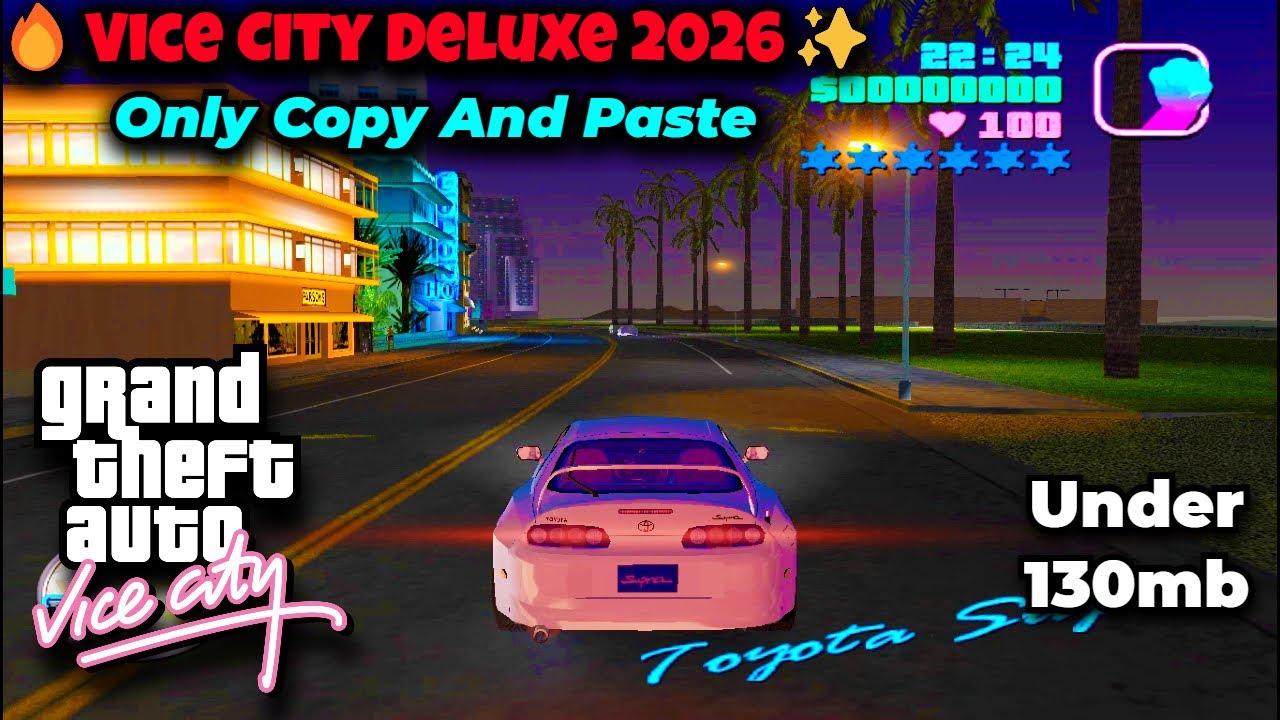 GTA Vice City Deluxe Mod 2026 Ultra HD Graphics Upgrade YouTube 