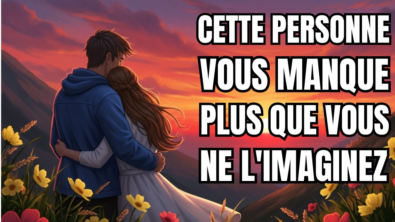 DIEU VOUS CONFIRME : CETTE PERSONNE RESSENT VOTRE ABSENCE CHAQUE JOUR