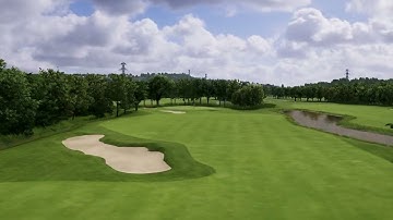 Sola Golfklubb - Forus Course - Hole 1 Trackman Virtual Indoor Golf Preview