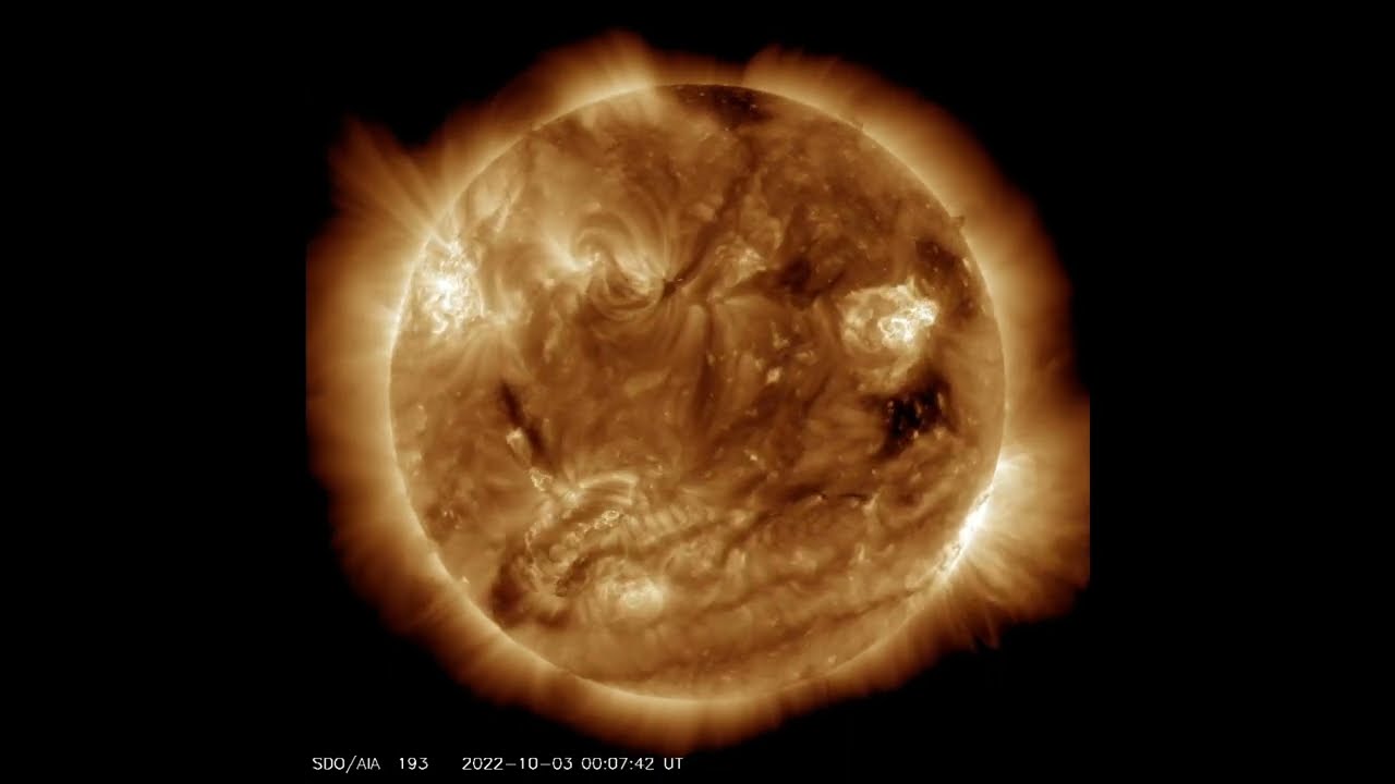 Major X class solar flare lights up the whole sun. Update #13 10/03/2022
