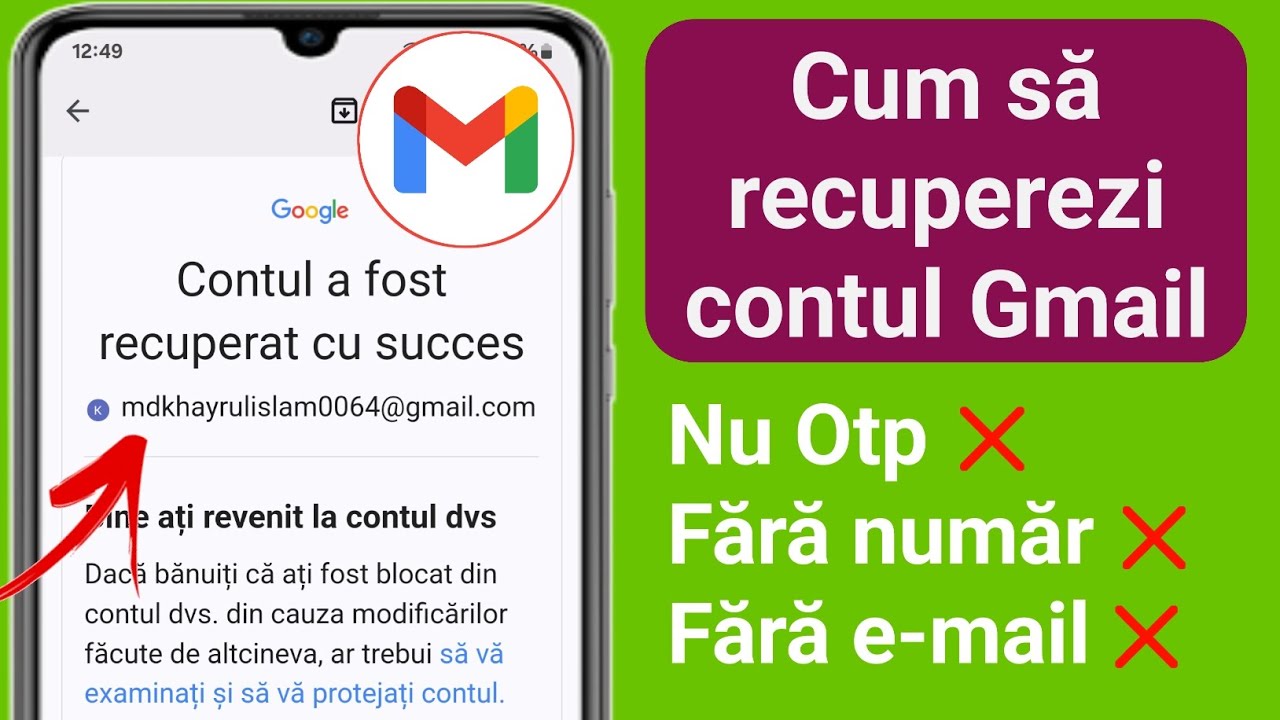 Recuperare cont Gmail 2025 | Cum să recuperezi contul Gmail | Recuperarea Contului Google