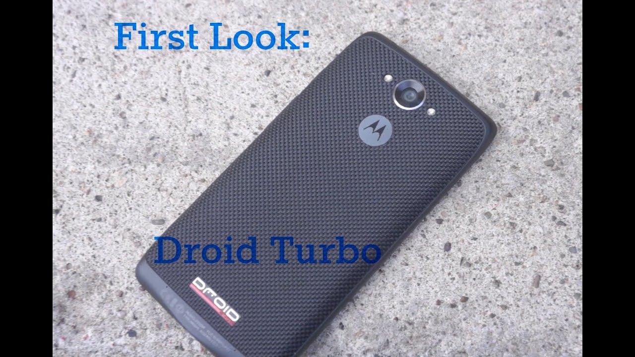 First Look: Droid Turbo