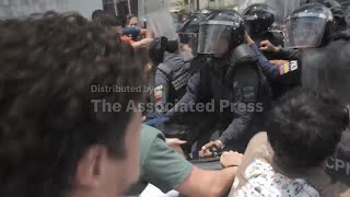 Protests in Venezuela after elderly mother dies days after learning missing son died in prison