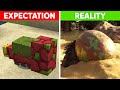 Realistic minecraft sniffer  expectation vs reality