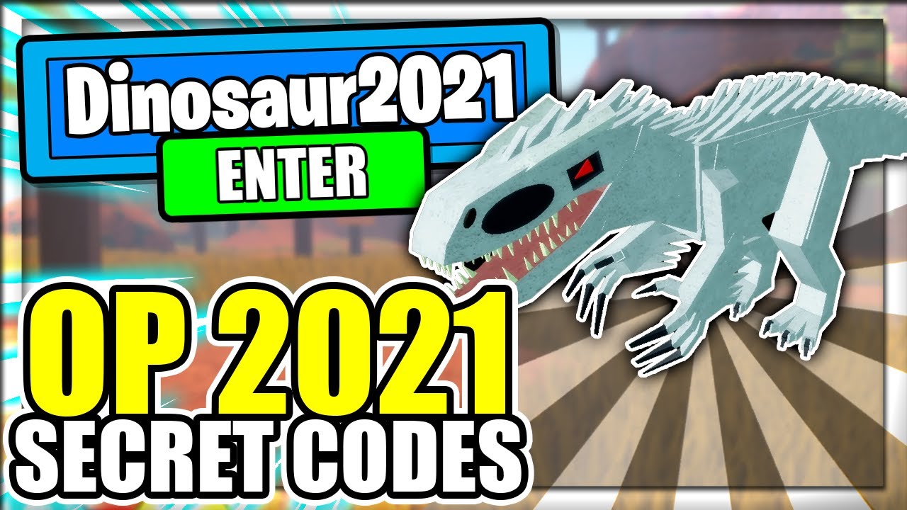 2021 All New Secret Op Codes Dinosaur Simulator Roblox Youtube - all promo codes for roblox dinosaur simulator