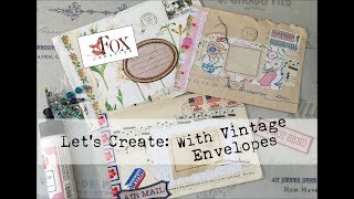 Lets Create: Re-use Envelopes