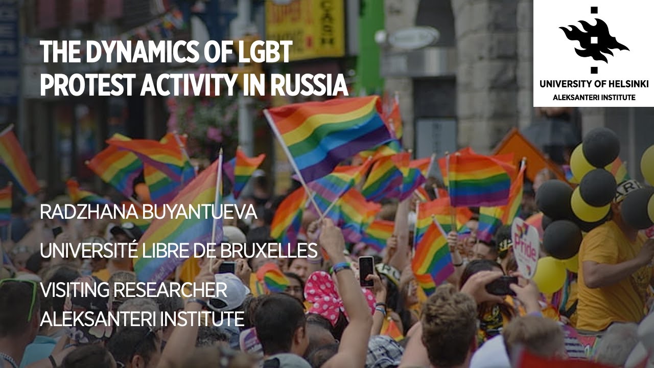 Dr. Radzhana Buyan­tueva: The dynamics of LGBT protest activ­ity in Rus­sia