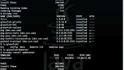 GlassFish v3 A la carte - Part 1