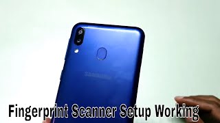 Samsung Galaxy M20 : Fingerprint Scanner Setup & Working screenshot 1