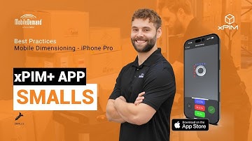 Small Items | xPIM+ Mobile Dimensioning | Best Practices: Measuring Small Items | Step-by-Step Guide