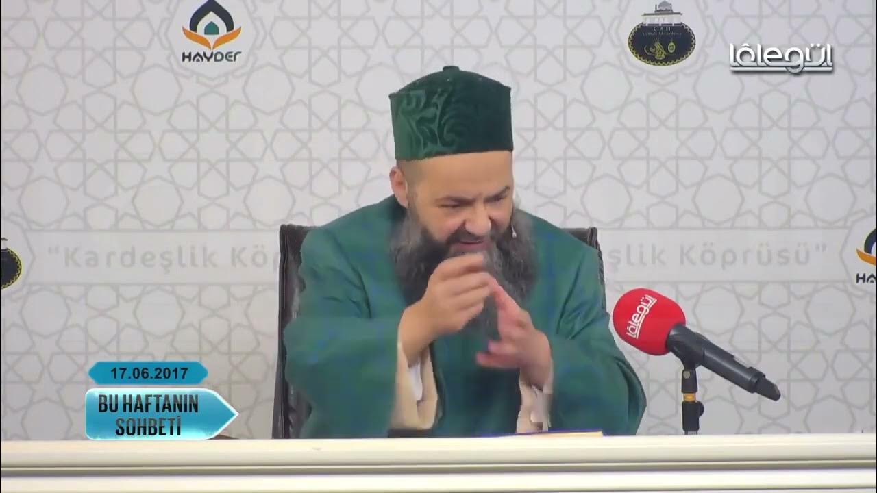 Cübbeli Ahmet Hocaefendi Duaya Başlarken ''Subhâne Rabbiyel Aliyyil A'lel Vehhâb'' Demenin