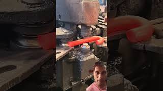 Hot-working large iron ⛓️‍💥 manufacturing process #shorts