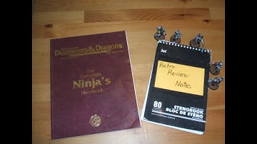 Retro Review - AD&D Complete Ninja