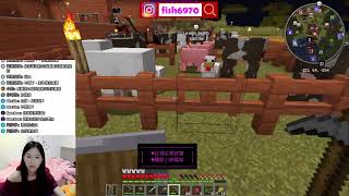 【minecraft】打造生怪塔，還有馴服我的馬兒♥ 蓋個馬窩給牠  #吃播  #麥塊 #minecraft #生存遊戲 #天堂W #lineagew   #리니지W