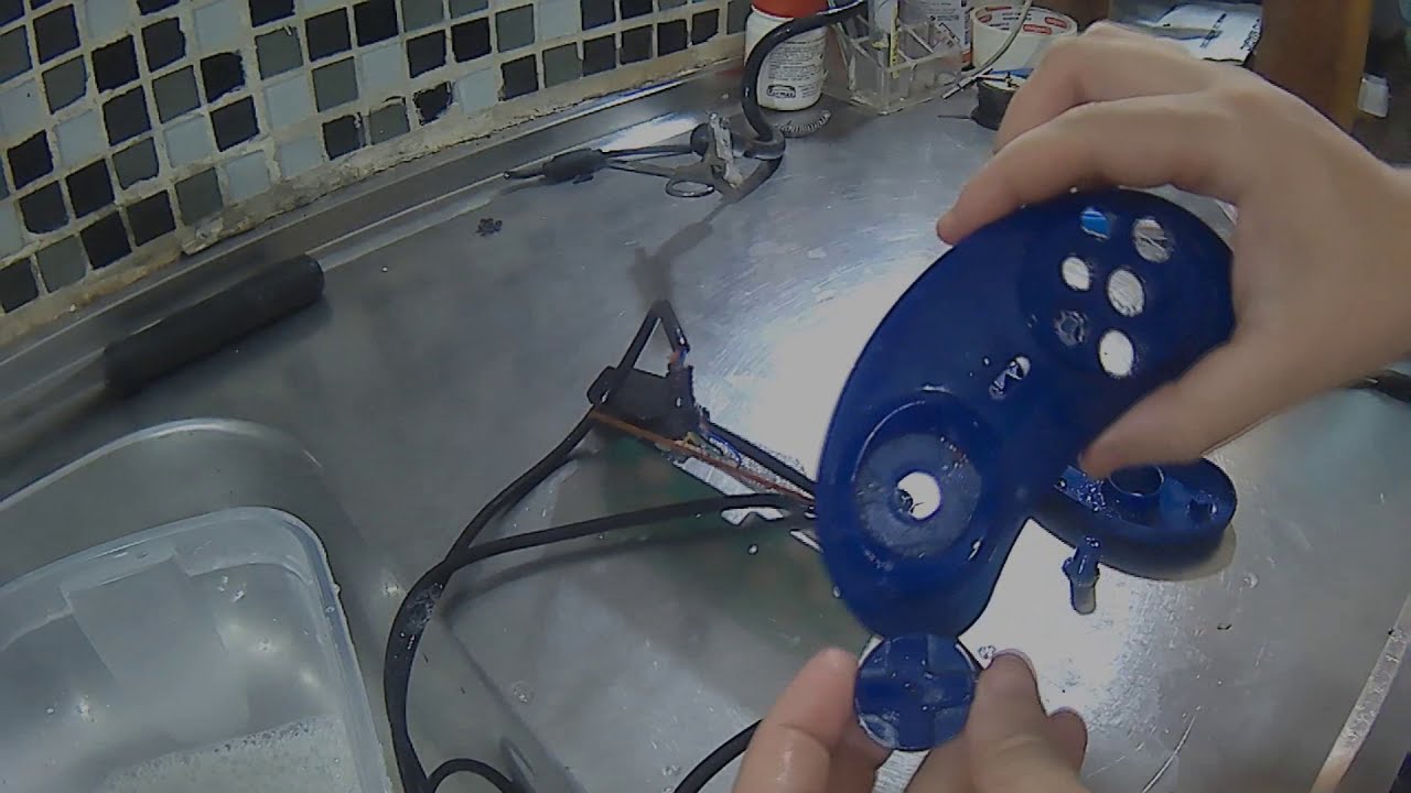 RESTAURAÇÃO CONTROLE DE MASTER SYSTEM EVOLUTION🎮