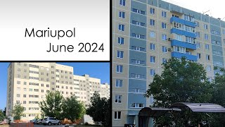 Мариуполь. Июнь 2024. Восточный, пр.Жукова. Что они натворили! Mariupol. June 2024