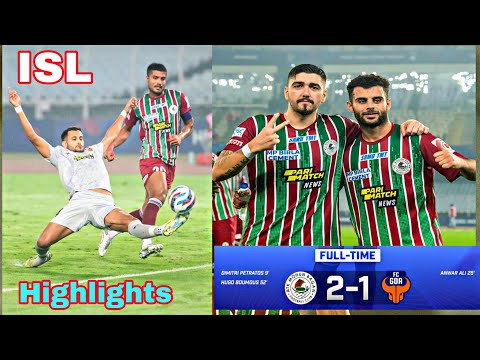 ISL ATK Mohun Bagan vs FC Goa Highlights Full Match ll ISL ATK Mohun Bagan vs FC Goa Highlights Full Match ll Thumbnail
