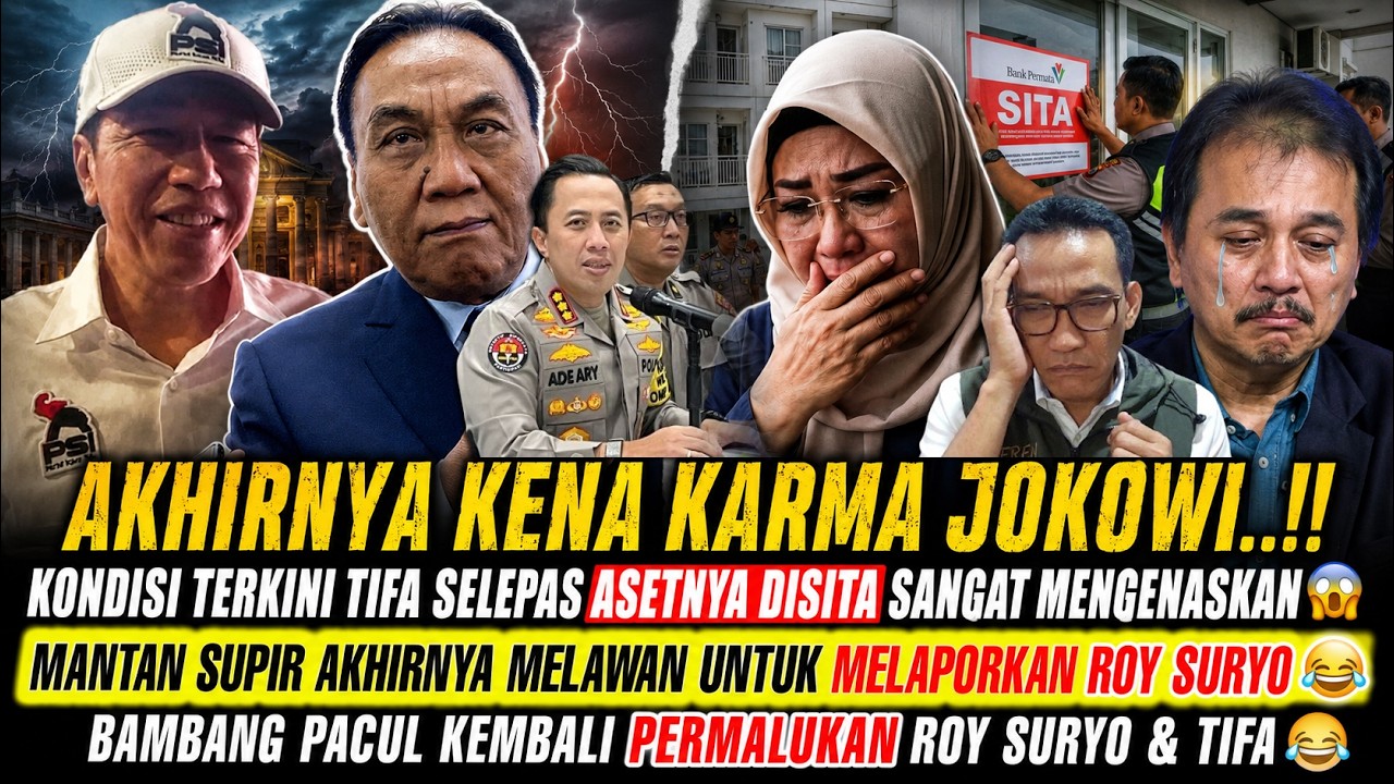 KARMA JOKOWI..!! KONDISI TERKINI TIFA SELEPAS KENA KARMA 😱 AKHIRNYA ROY SURYO DIPOLISIKAN SENDIRI 😂😂