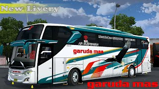 TERBARU||GARUDA MAS, LIVERY XHD ORI ROMBAK JB3 & HD ROMBAK JB3 SINGLE GLASS screenshot 1