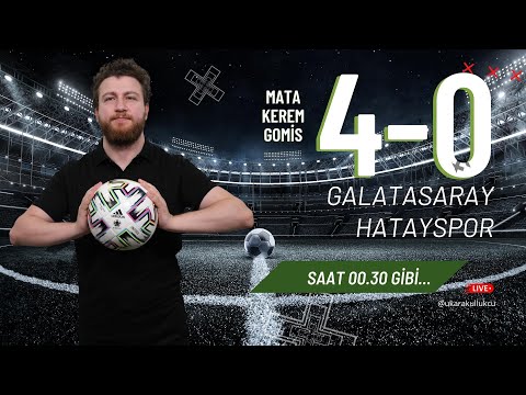 Galatasaray 4-0 Hatayspor | Okan Buruk, Juan Mata, Oliveira, Icardi, Kerem,  | Gelişine 66