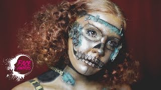 Antique Automaton Tutorial || NYX Face Awards 2018 Top 20 - "Machinist"