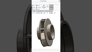 Impeller Design in Solidwork. #impepller #design #solidworks  #productdesign  #designer #industrial