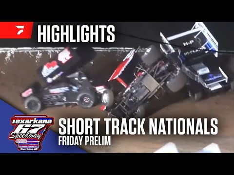 Leaders Crash | 2025 Short Track Nationals at Texarkana 67 Speedway 10/31/25 | Highlights