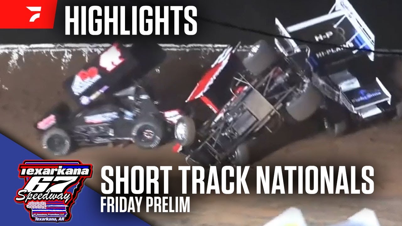 Leaders Crash | 2025 Short Track Nationals at Texarkana 67 Speedway 10/31/25 | Highlights