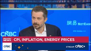 Pete Responds to Breaking Inflation News, Live on Squawk Box