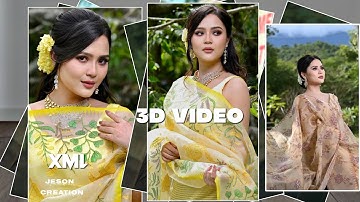 Manipur Sushmita 3D alight motion video editing || xml file description