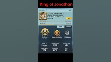 Jonathan bgmi ID || legend player bgmi ID Jonathan #bgmi #pubg #victor #jonathan #jonathanid