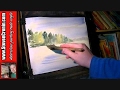 Black brook weeford part 1 of 2 watercolour landscape painting tutorial