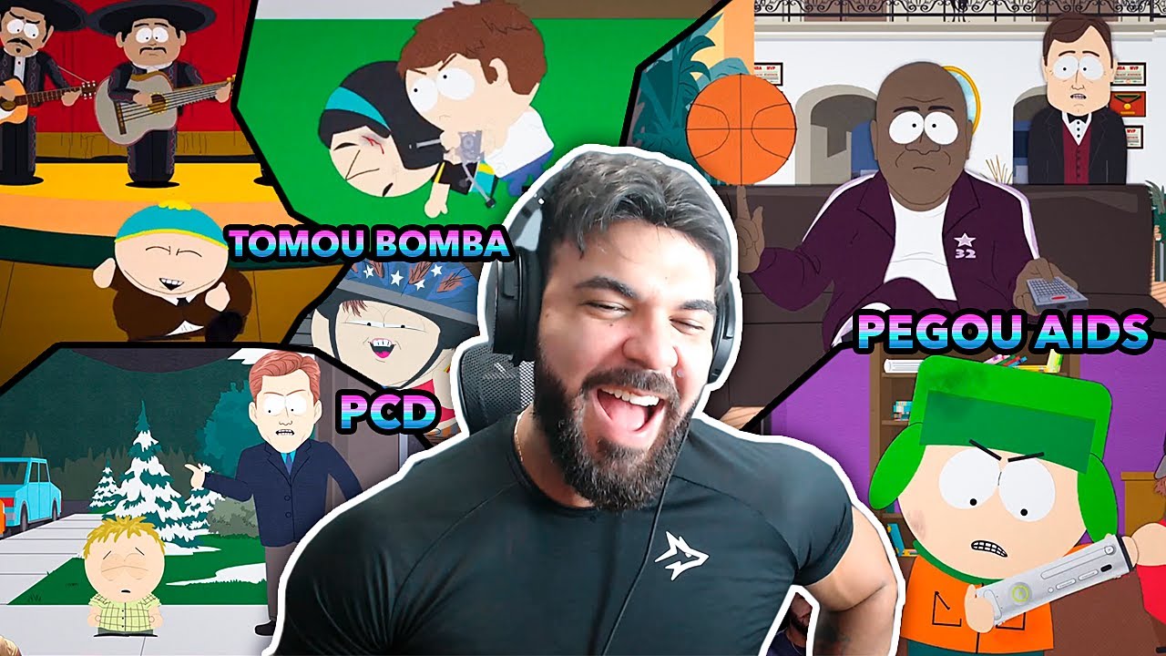 1 HORA DO RENANPLAY ASSISTINDO OS EPISÓDIOS MAIS CRIMINOSOS DE SOUTH PARK