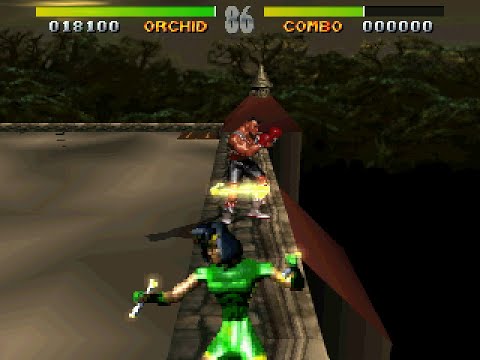 Killer Instinct (1994) - rooftop overlap glitch setup