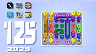 Astro Quest: Lost in Space, Rubber Flex Pin, Tile Rings, Pop Jam, Bounce Siege | New Games Daily screenshot 5
