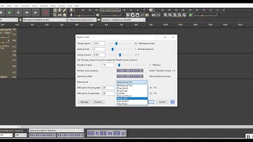 Audacity 101 - 16. Generate Rhythm Track (Metronome)