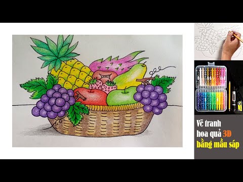 Video Vẽ tranh hoa quả | Cách vẽ tranh chủ đề hoa quả | vẽ... - youtube