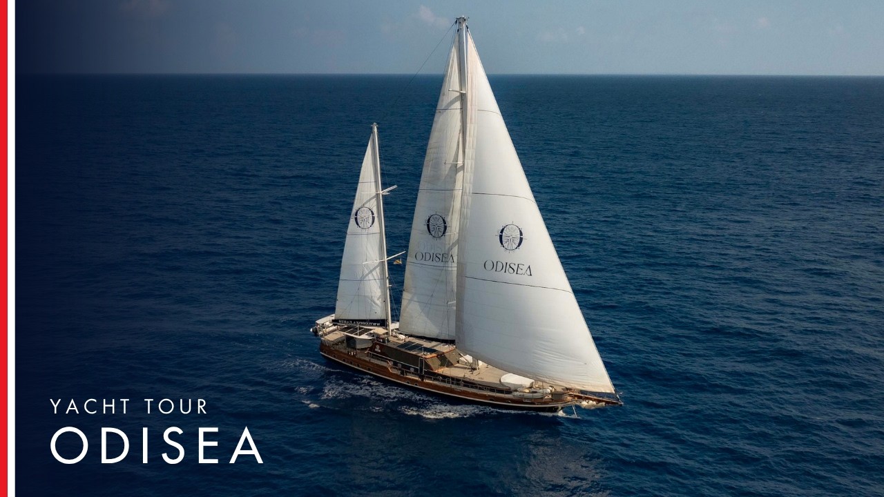 ⁣ODISEA | 39m /  128' | Custom Ketch - Yacht for Sale