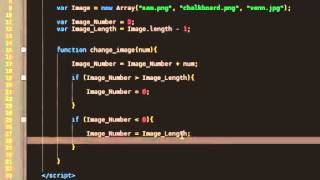 How to make a simple Javascript Slideshow with simple step by step