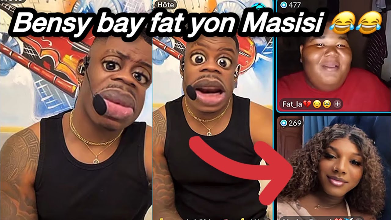 😂😂 Bensy bay fat yon Masisi pou menaj -  fat sispek - Mezanmi vinn ri 😂