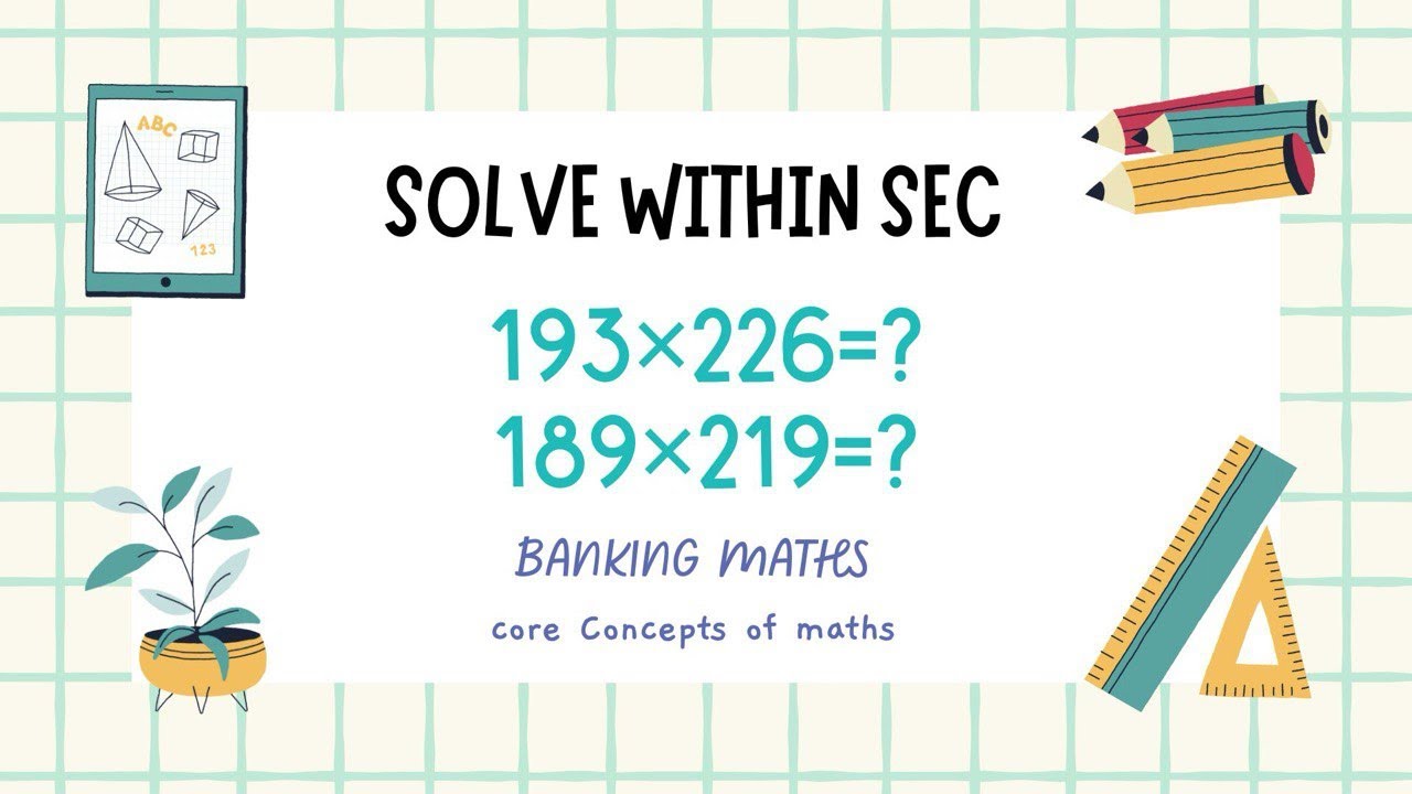 Math Trick and calculation speed trick Part 2 - YouTube