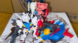 [開封 組立] ガシャポン 機動戦士ガンダム MOBILE SUIT ENSEMBLE 30 BOX「組立 白いガンダム」「組立 Gファイター」後半戦 #GUNDAM #Robot
