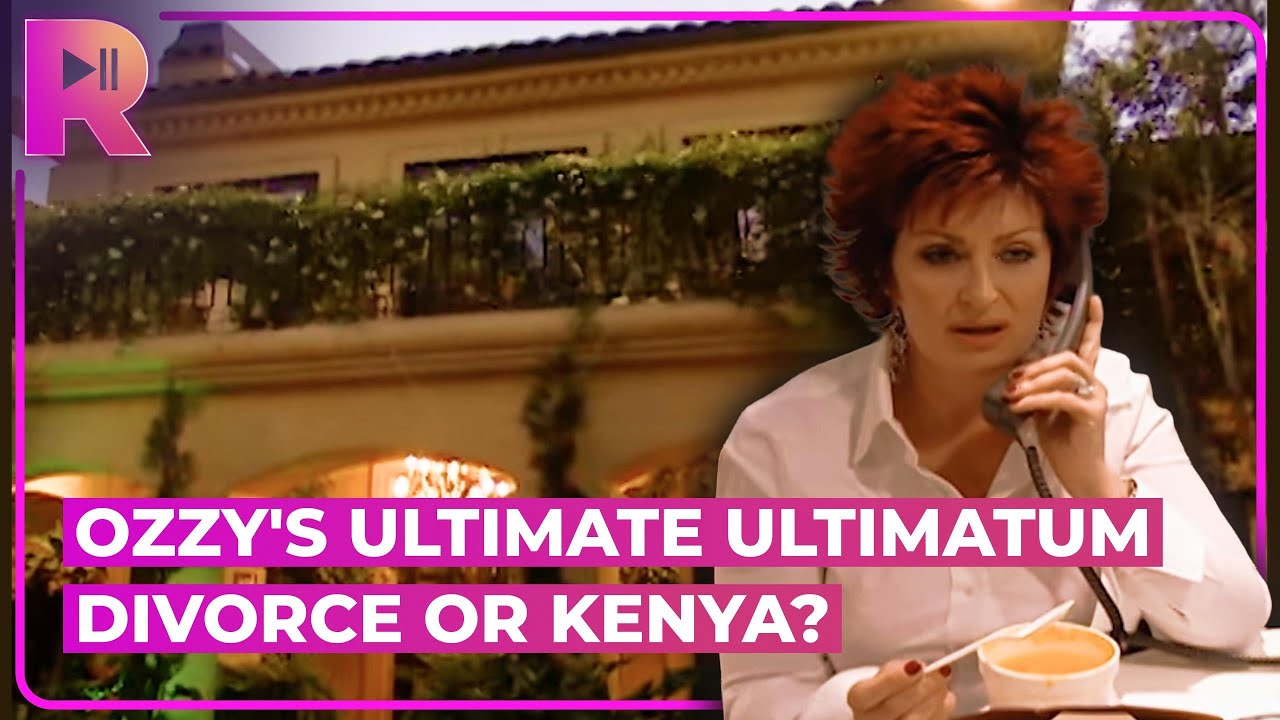 Ozzy Threatens Divorce Over Sharon Kenya Trip | The Osbournes